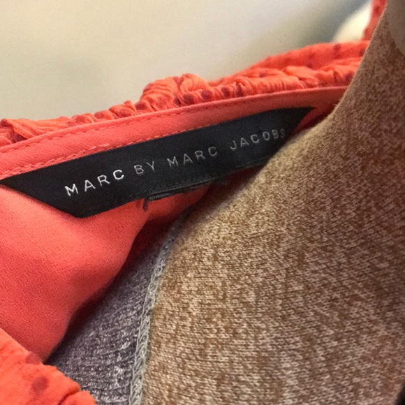 Marc By Marc Jacobs Red Ruffle Dress - Picture 5 of 10